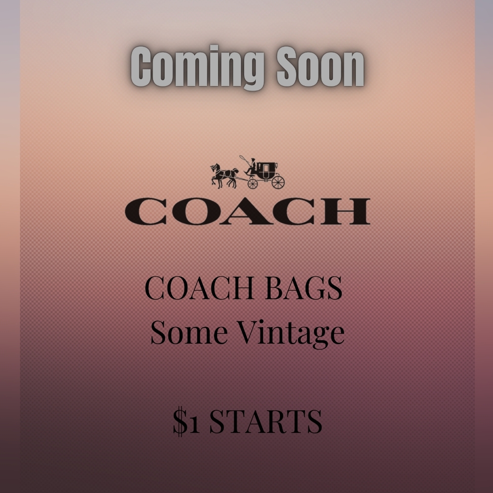 Coach Bags Some vintage